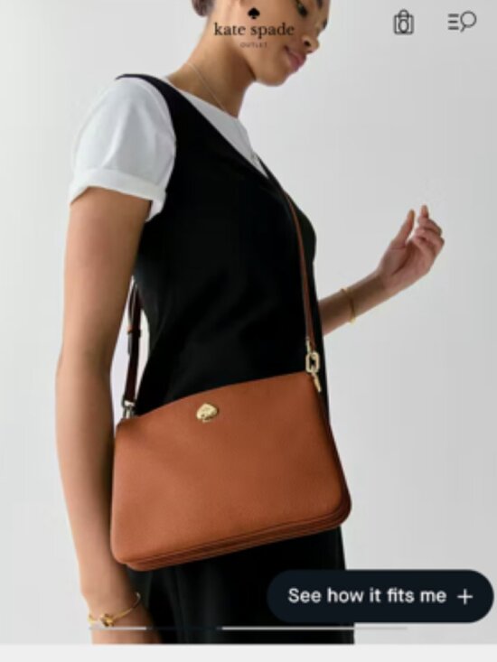 kate spade Handbags - Kate Spade Kayla Small Triple Compartment Crossbody Bag, Warm Ginger